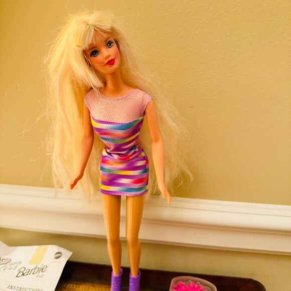 Mattel Barbie Doll Bead Blast 1997 Vintage #18888 NEW - Picture 7 of 9